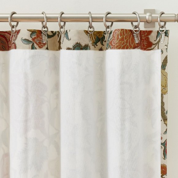 Pottery Barn Cynthia Palampore 50W x 96L Curtains. Retail per panel $189 - Picture 14 of 14
